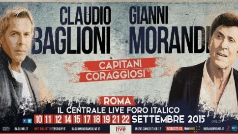 A sorpresa i due artisti hanno annunciato il loro progetto comune, che prenderÃ  corpo al Foro Italico di Roma a settembre