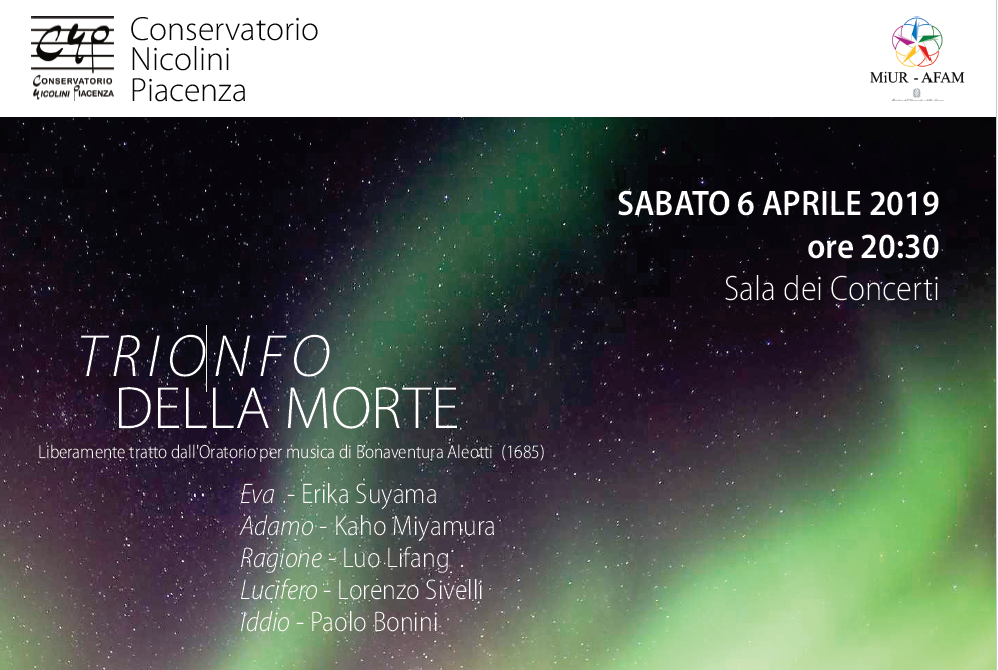 Sabato 6 aprile - Ingresso gratuito